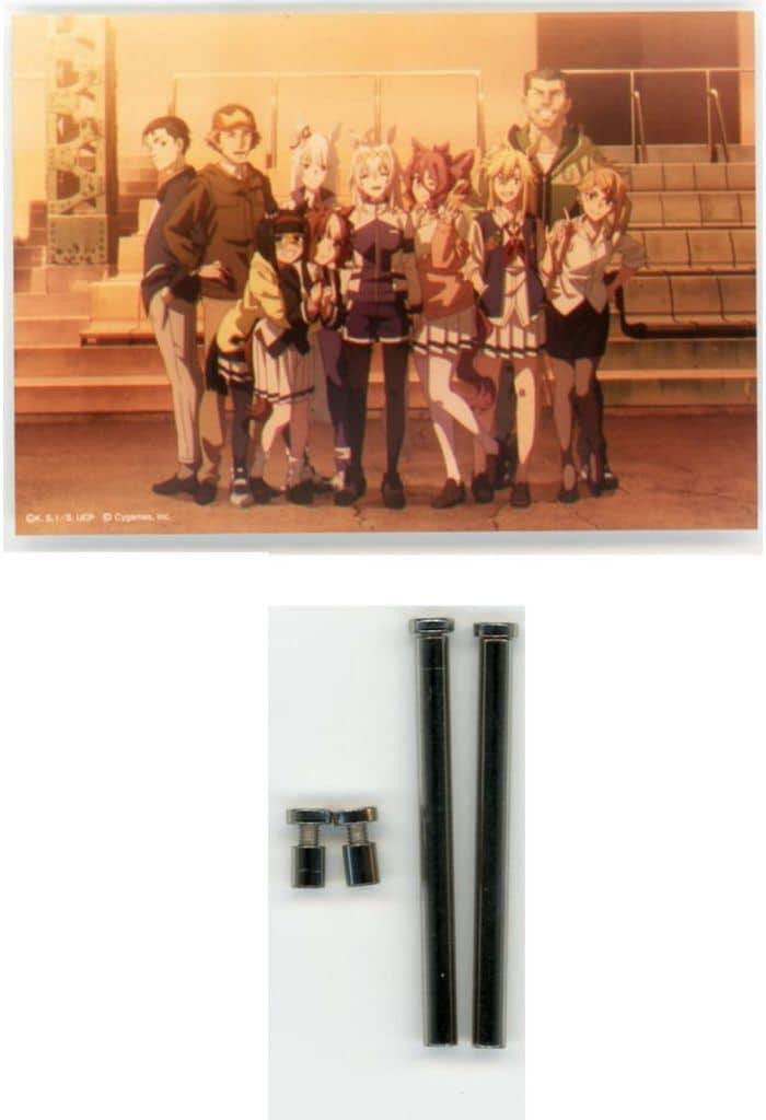 Group Acrylic Photo Frame - Umamusume: Cinderella Gray EXHIBITION "Trace of the Monster Hoof" Limited Ticket Bonus (Movic) 130×170mm