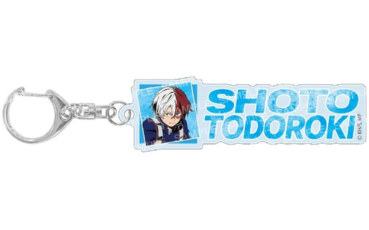 Shoto Todoroki Acrylic Name Collection - Hero vs Villain Onamae Acrylic Collection Acrylic Stand (Approx. 90 x 30 mm) - Showa Note - Pre-owned - My Hero Academia