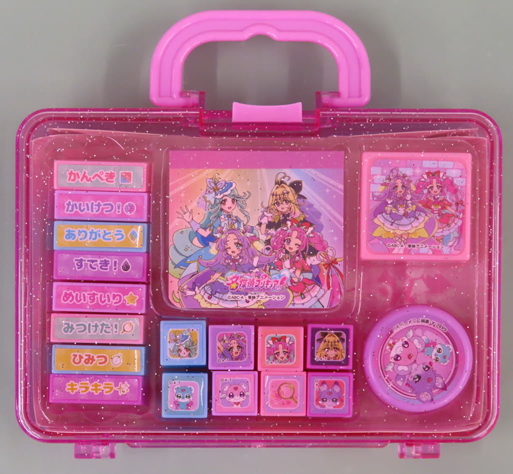 Detective Pretty Cure! Stamp Memo Set (Marusho) - Pre-owned Japanese Stationery