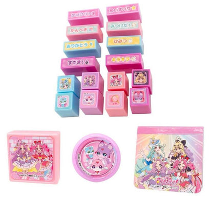 Detective Pretty Cure! Stamp Memo Set (Marusho) - Pre-owned Japanese Stationery