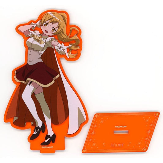 Mami Tomoe Acrylic Stand - Puella Magi Madoka Magica - Character Pop Store Bandai Namco Cross Store Atre Akihabara - Approx. 70 x 150 mm (Pre-owned)