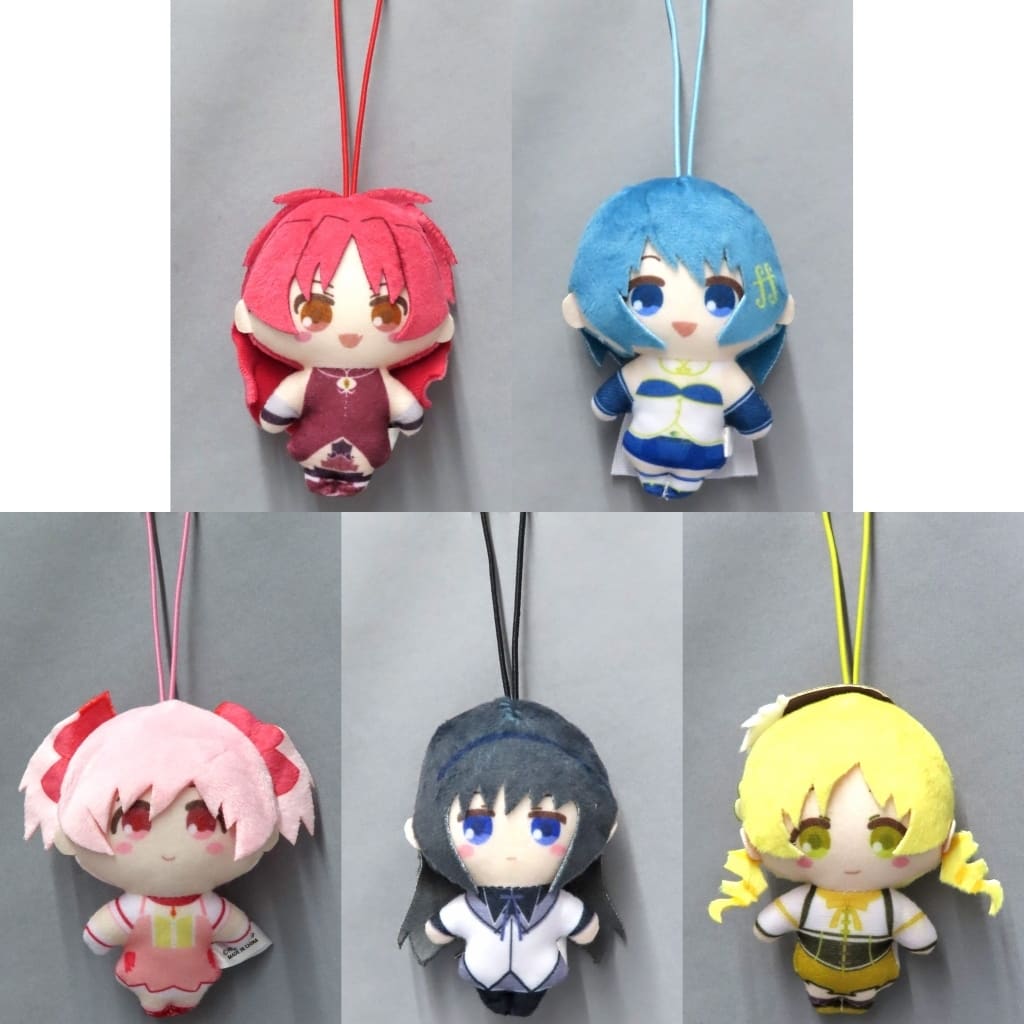 Puella Magi Madoka Magica Kappucco Friends Plush Mascot Complete 5-Piece Set - Approx. 8 cm (Pre-owned, Fukuya)