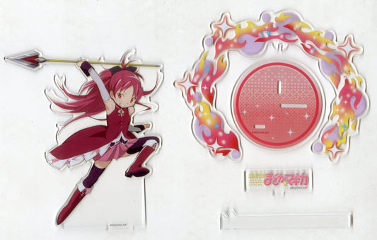 Kyoko Sakura Acrylic Diorama Stand - Platinum Zakka Acrylic Diorama Vol.2 - Puella Magi Madoka Magica the Movie: Rebellion - Sega - Approx. 19 cm