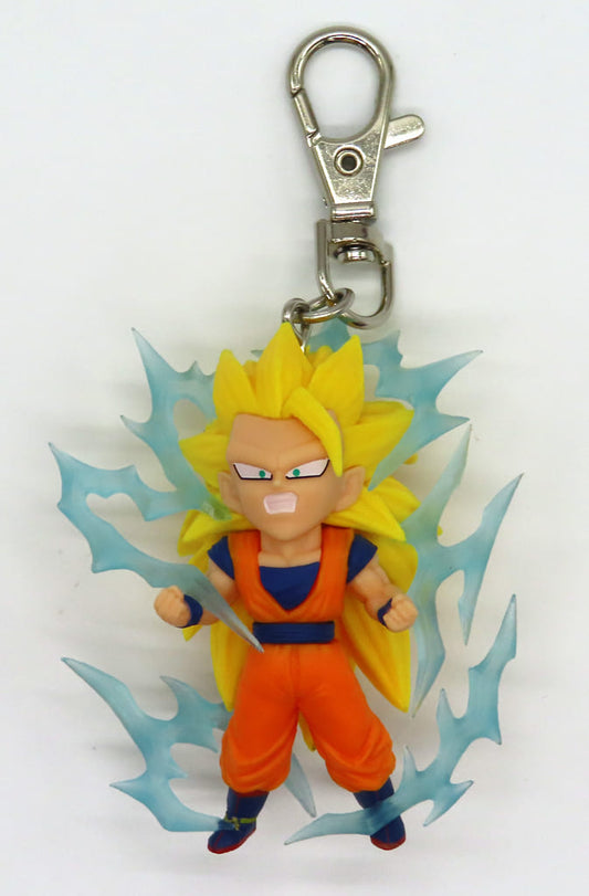Super Saiyan 3 Son Goku Figure Keychain Vol.1 - Dragon Ball Z - Banpresto - Approx. 6 cm