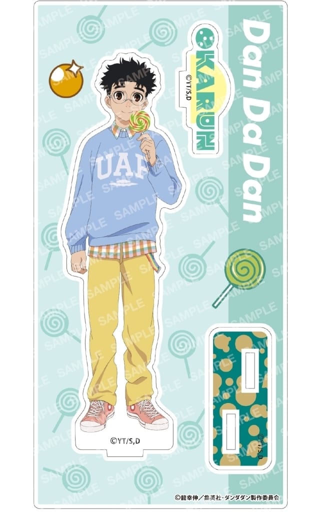 Acrylic Stand Candy Sweets Edition - DAN DA DAN - Approx. 90 x 180 mm - POMMOP
