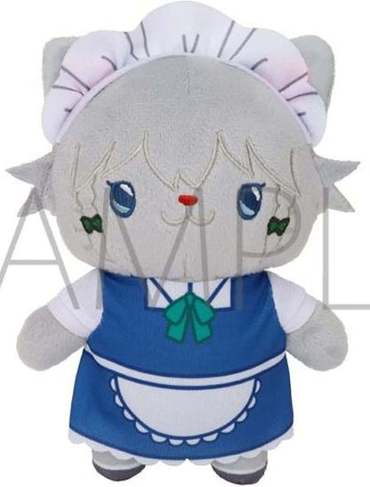 Sakuya Izayoi Plush Keychain with CAT Eye Mask - Touhou Project Movic Approx. 15 cm (Pre-owned)