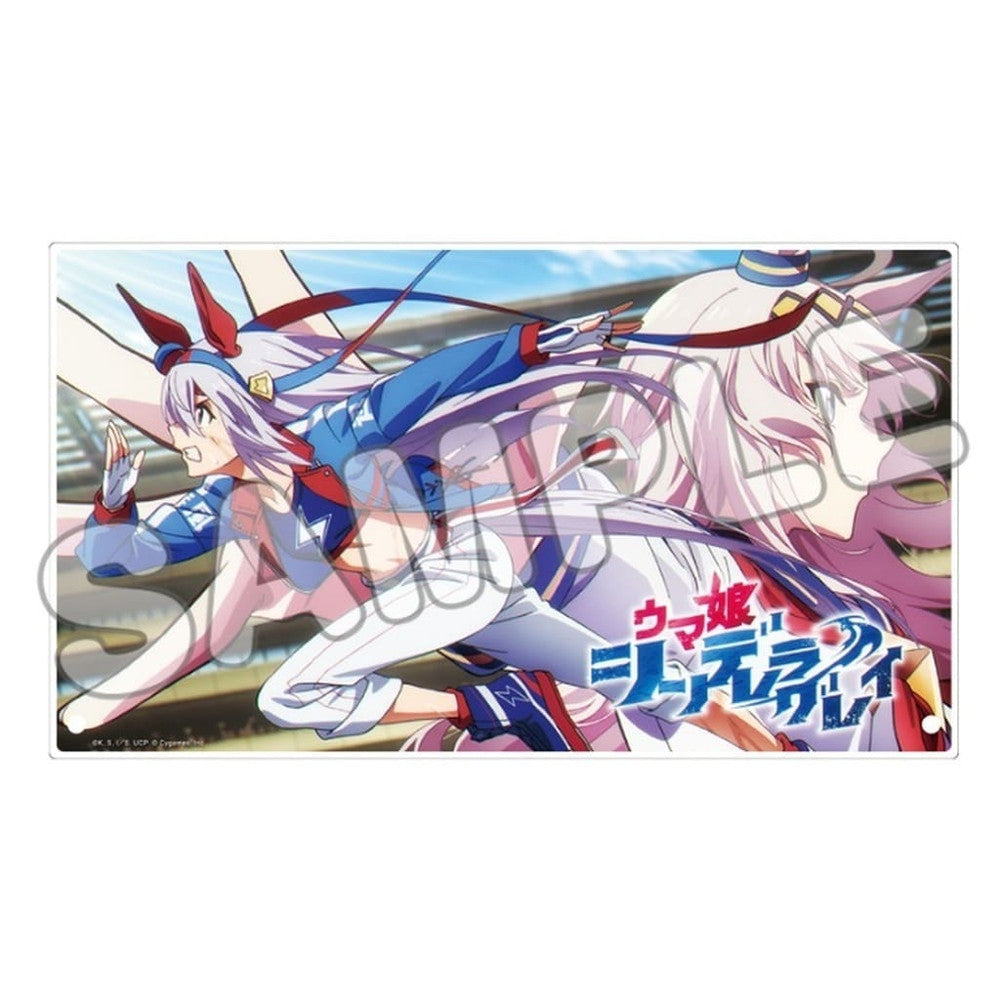 D. Oguri Cap & Tamamo Cross Acrylic Art Board Umamusume Cinderella Gray Used