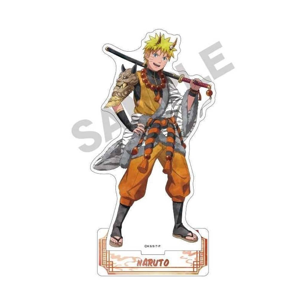 Naruto Uzumaki Acrylic Stand Oni Nuance Color - Naruto Shippuden - Crux (Pre-owned) Approx. 160 x 100 x 3 mm