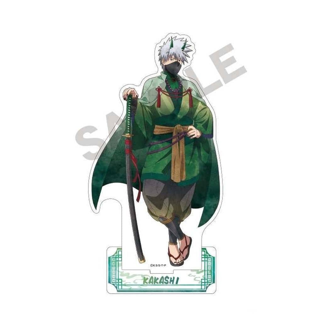 Kakashi Hatake Acrylic Stand - Nuance Color - Naruto Shippuden (Crux) - Approx. 160 x 100 x 3 mm - Pre-owned