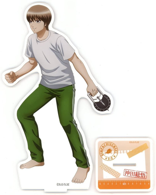 Sougo Okita BIG Acrylic Stand "Body Measurement ver." - Gintama 3-Z Ginpachi Sensei Jump Festa 2026 Limited Order