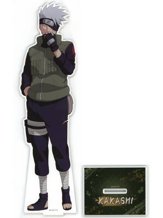Kakashi Hatake BIG Acrylic Stand Post-Battle ver. - Naruto Shippuden Jump Festa 2026 Made-to-Order Limited (chara-ani.com) - Approx. 300 x 83 mm