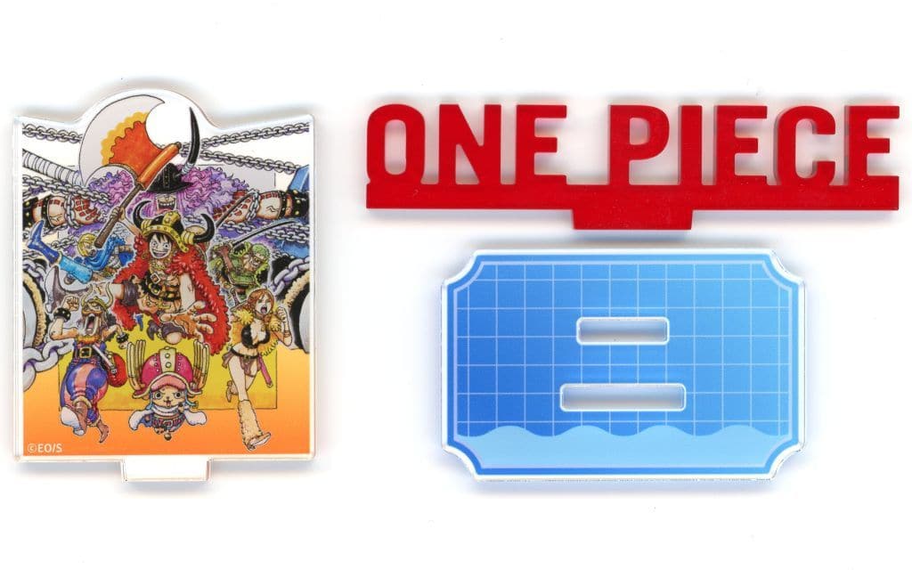 One Piece Title Sign Acrylic Stand