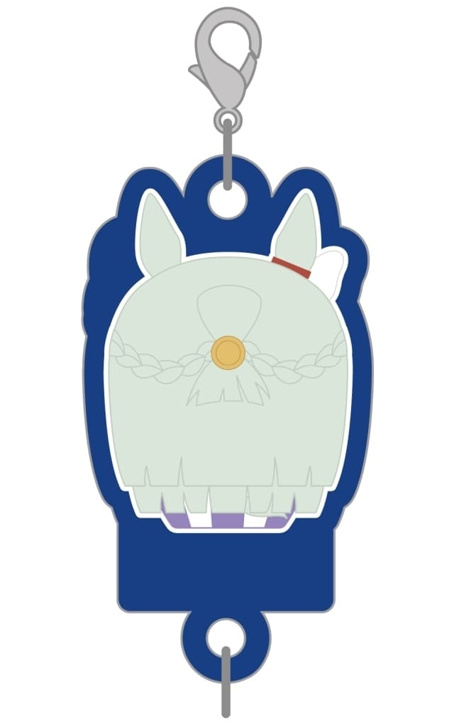 Umamusume: Cinderella Gray Cupcake Tapi Connecting Keychain by Tapioca, Approx. 45 x 30 mm, Pre-owned