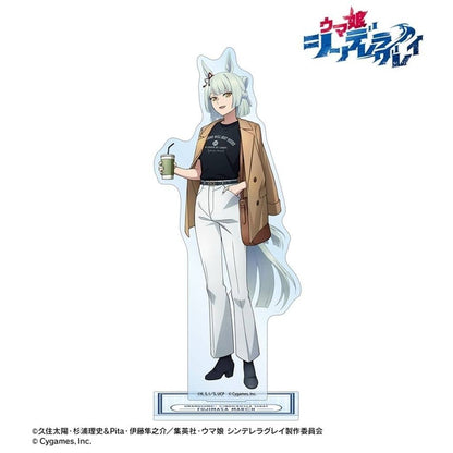 Fujimasa March BIG Acrylic Stand - Umamusume: Cinderella Gray POP UP SHOP in Marui (Alma Bianca, Pre-owned)