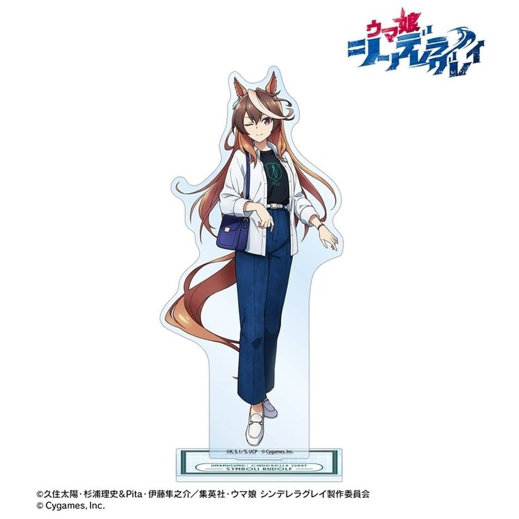 Symboli Rudolf BIG Acrylic Stand - Umamusume: Cinderella Gray POP UP SHOP in Marui (Alma Bianca) - Pre-owned