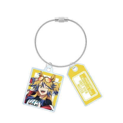 Obey Your Master 2-Loop Wire Acrylic Keychain - Umamusume: Cinderella Gray POP UP SHOP in Marui (Alma Bianca) - Pre-owned