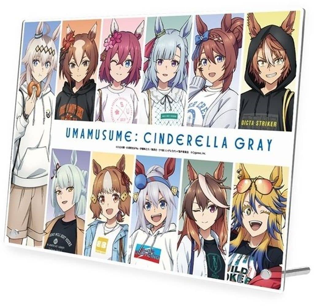 Umamusume: Cinderella Gray A4 Acrylic Panel - POP UP SHOP in Marui Group Design (AlmaBianca, Pre-owned)