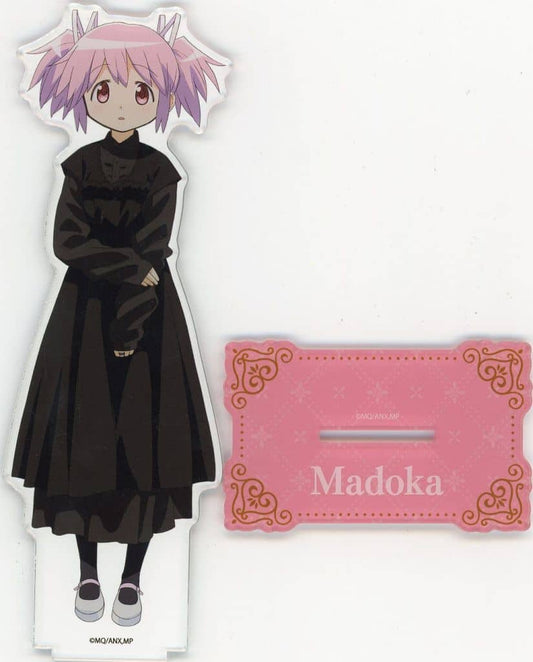 Madoka Kaname Large Acrylic Stand - Puella Magi Madoka Magica Movie Rebellion in Lalaport & DiverCity Tokyo Plaza - Contents Seed - Height Approx. 180 mm - Pre-owned
