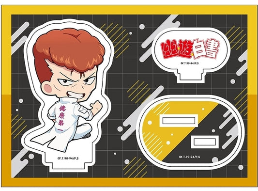 Kazuma Kuwabara Petanko Acrylic Figure Vol.2 - Yu Yu Hakusho Acrylic Stand Approx. 120 x 85 mm (Penguin Parade)