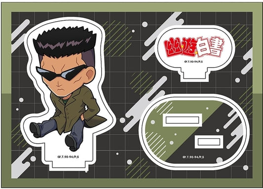Younger Toguro Acrylic Figure Petanko Acrylic Stand Vol.2 - Yu Yu Hakusho (Approx. 120 x 85 mm) - Penguin Parade
