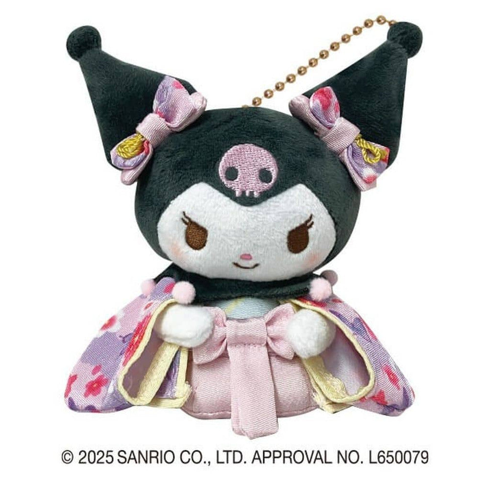 Kuromi Sanrio Shogun Series Plush Ball Chain