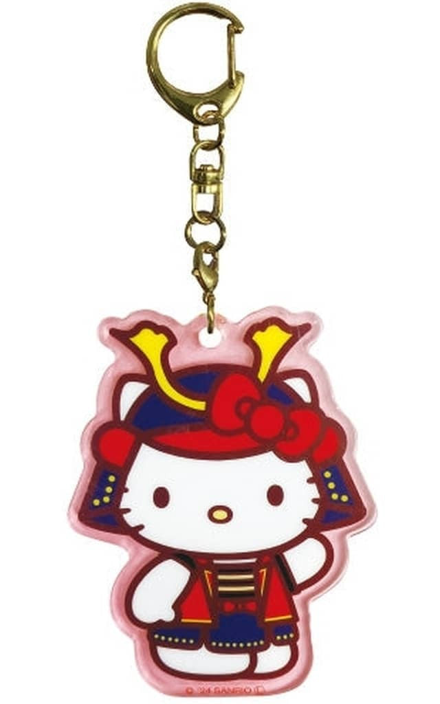 Hello Kitty Sanrio Shogun Series Acrylic Keychain