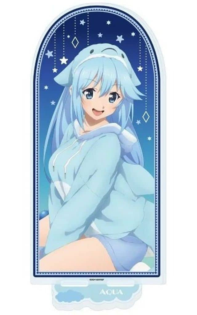 Aqua Animal Pajamas BIG Acrylic Stand - KonoSuba, No. 01