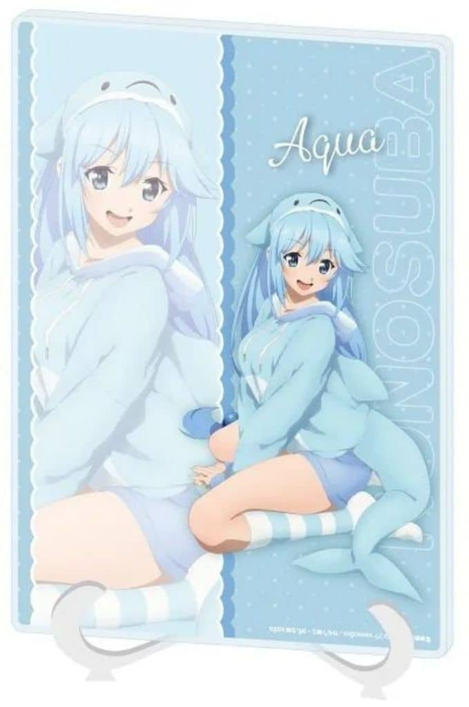 Aqua Animal Pajama Acrylic Art Board A5 Size, No. 03