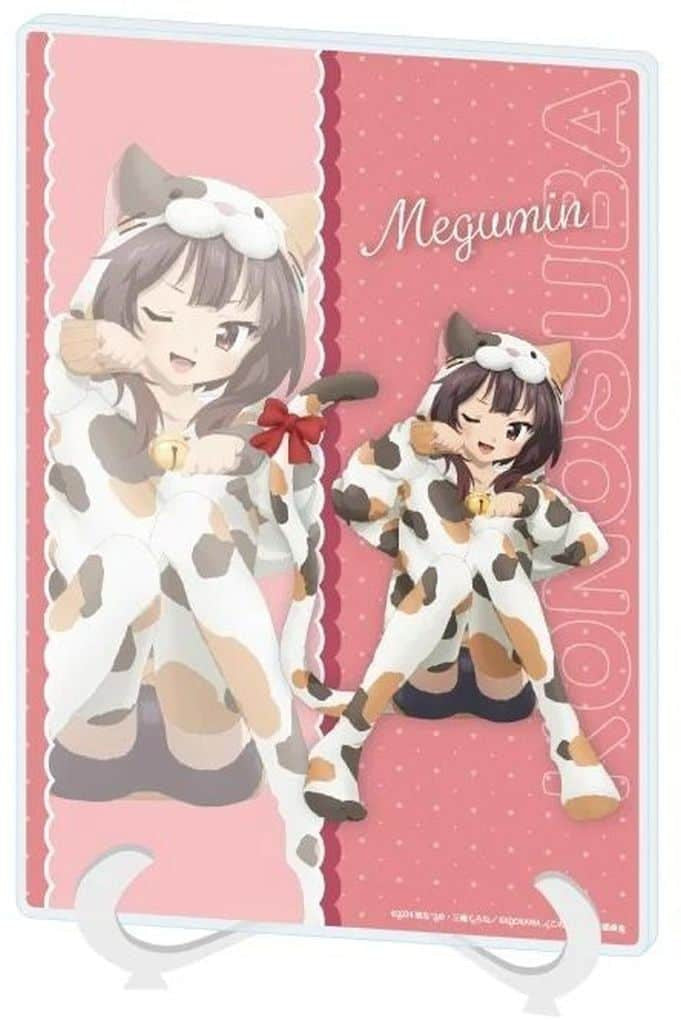 Megumin Animal Pajamas Acrylic Art Board A5 KonoSuba, No. 04
