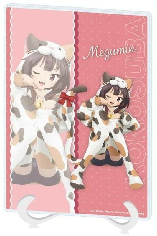 Megumin Animal Pajamas Acrylic Art Board A5 KonoSuba, No. 04