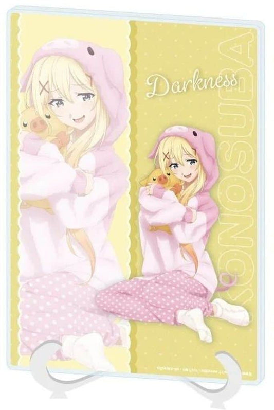 KonoSuba Darkness Animal Pajama Acrylic Art Board A5, No. 05