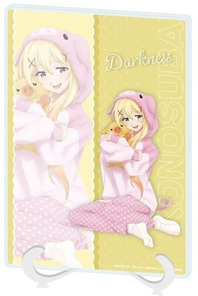 KonoSuba Darkness Animal Pajama Acrylic Art Board A5, No. 05