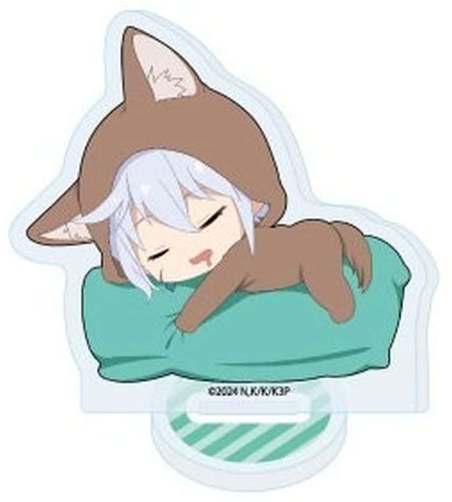 Chris KonoSuba Animal Pajama Acrylic Mini Stand