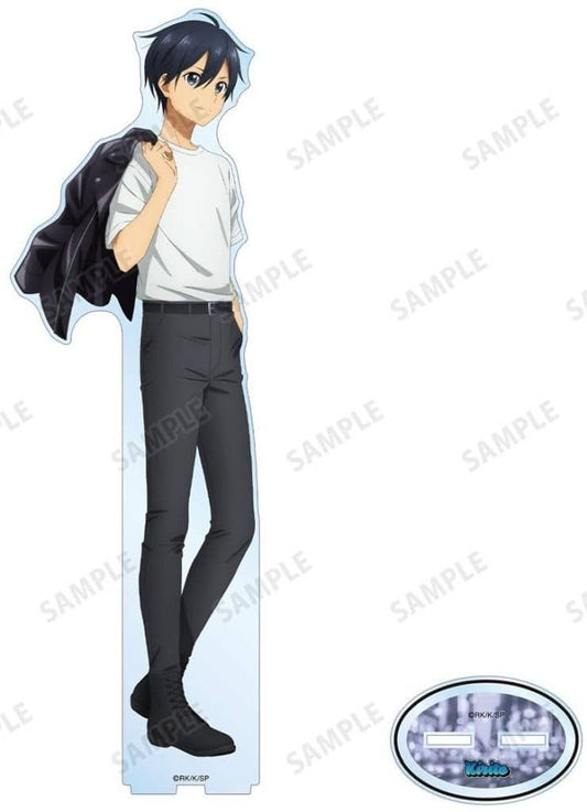 Kirito Riders Jacket Ver. Extra Large Acrylic Stand