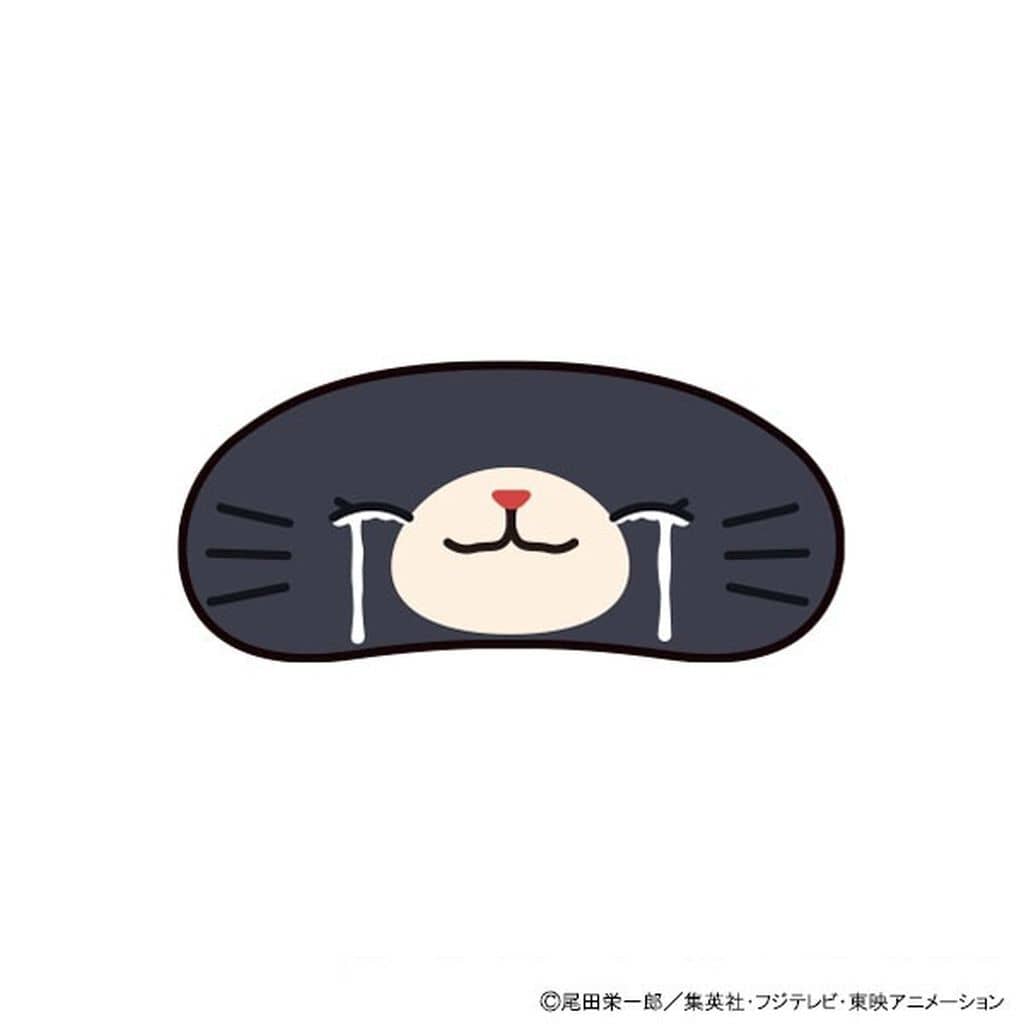 One Piece Nico Robin withCAT Plush Keychain with Eye Mask