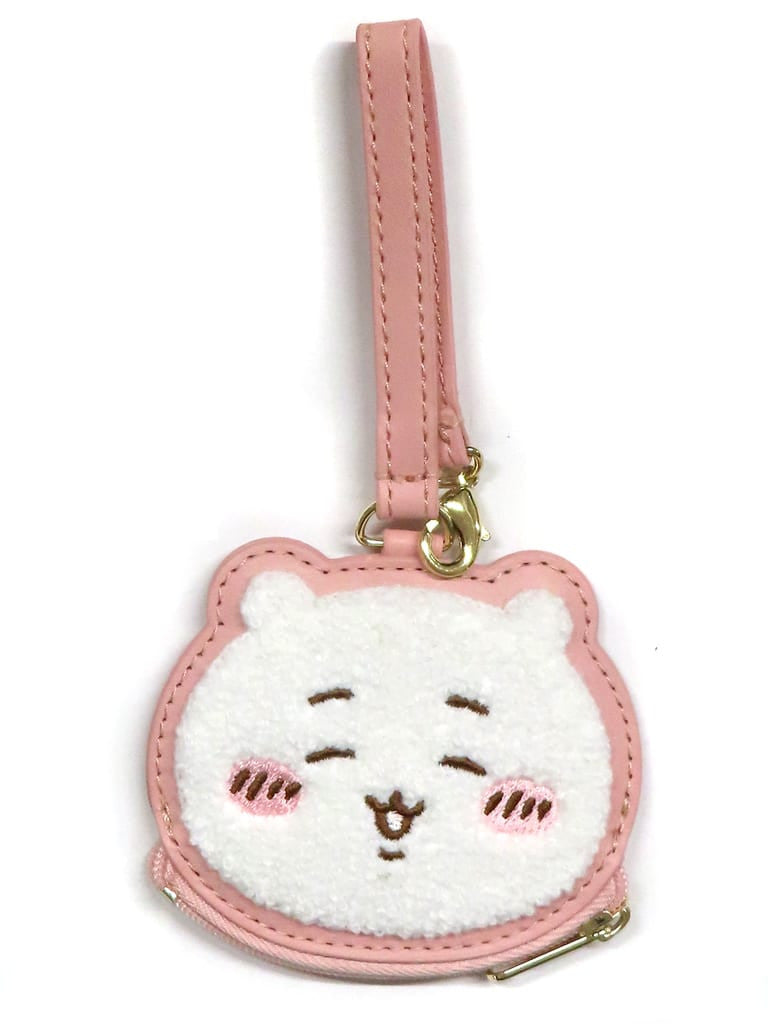 Chiikawa Face Sagara Embroidery Mini Pouch