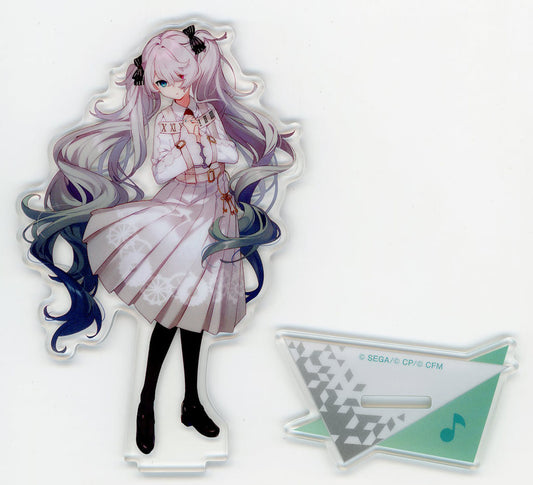 Hatsune Miku Acrylic Stand - SEGA Lucky Kuji Project SEKAI COLORFUL STAGE! feat. Hatsune Miku Vol.6 D Prize (Approx. 16cm) - Used
