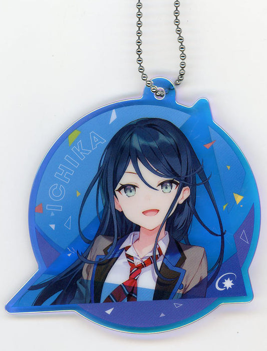 Ichika Hoshino Acrylic Keychain - Project SEKAI COLORFUL STAGE! feat. Hatsune Miku Vol.6 E Prize (Approx. 8 cm) Pre-owned Sega