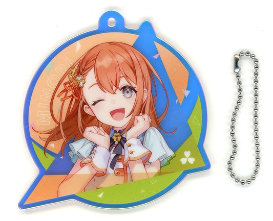 Minori Hanasato Acrylic Keychain - Sega Lucky Kuji Project SEKAI COLORFUL STAGE! feat. Hatsune Miku Vol.7 E Prize - Approx. 8 cm (Pre-owned)