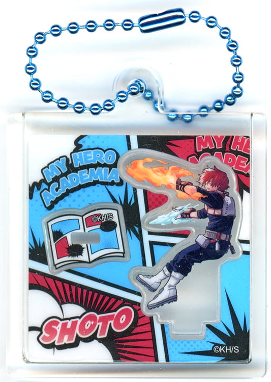 Shoto Todoroki Acrylic Keychain with Removable Acrylic Stand - My Hero Academia Fair (Shueisha) - Pre-owned - Approx. 50 mm