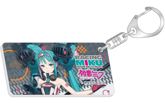Racing Miku 2026 Ver. License-Plate Style Acrylic Keychain vol.1 - Hatsune Miku GT Project (Caravan, Pre-owned)