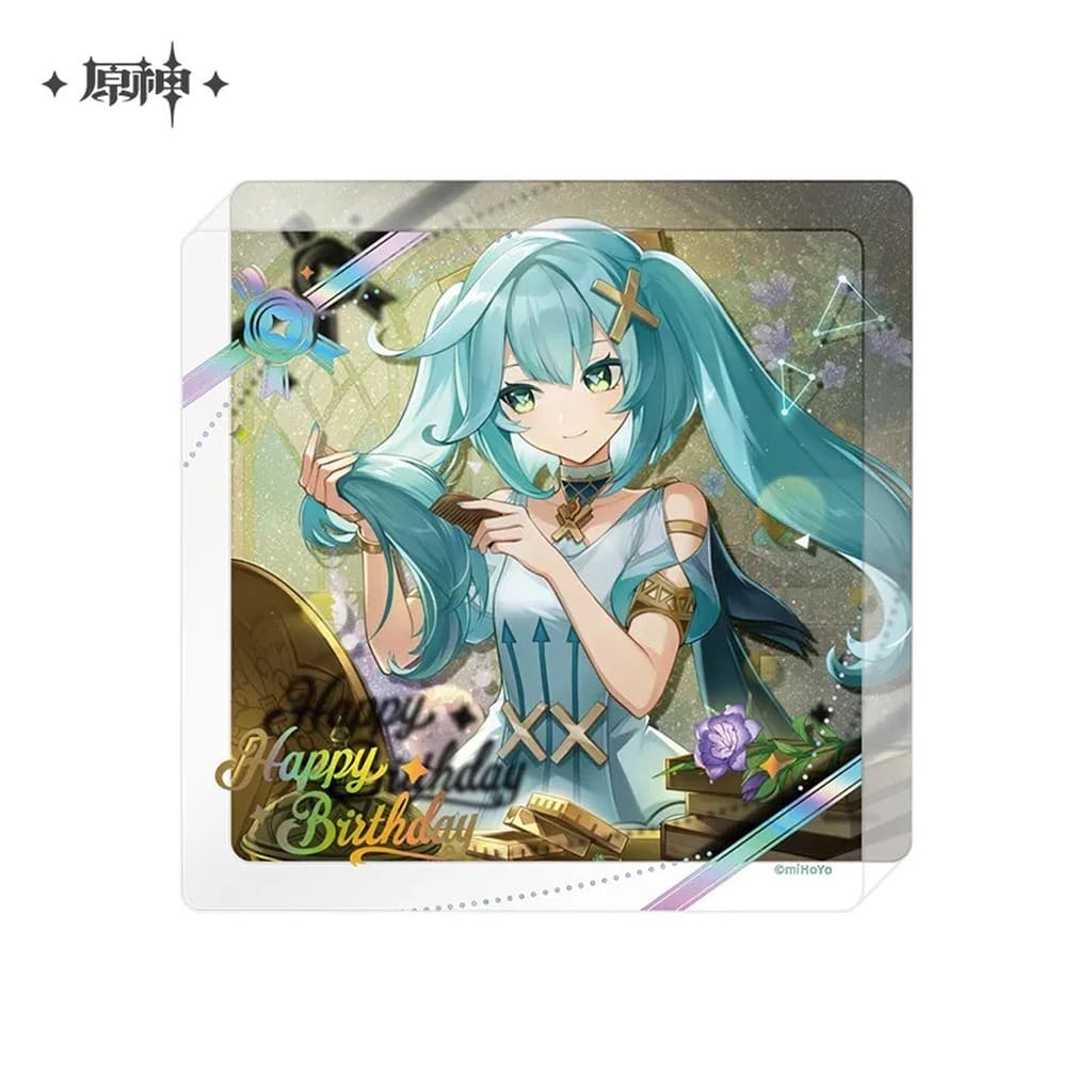 Genshin Faruzan 2025 Ver. Day of Destiny Series Acrylic Block