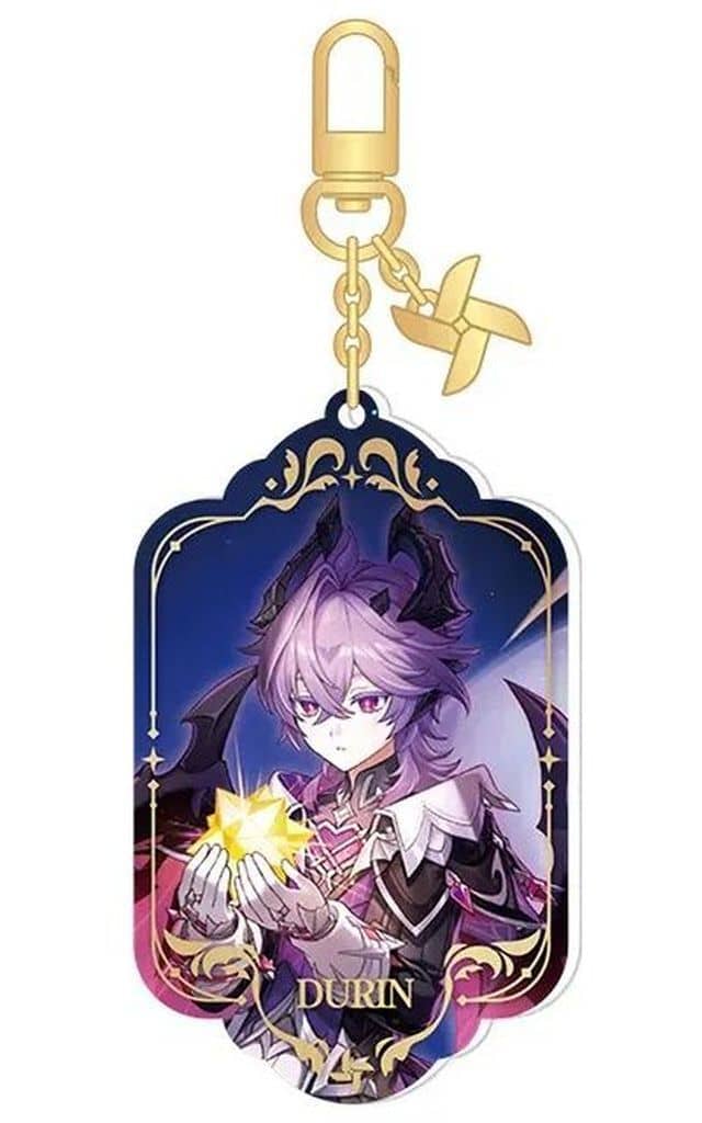 Durin Genshin Impact Northern Edge Nocturne Acrylic Keychain