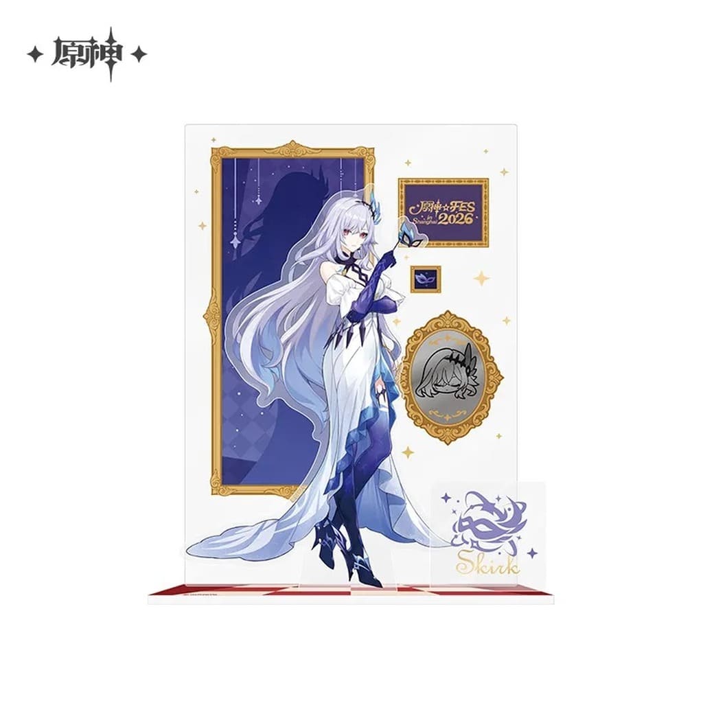Skirk Genshin Impact 2026 Celebration Gathering Acrylic Stand