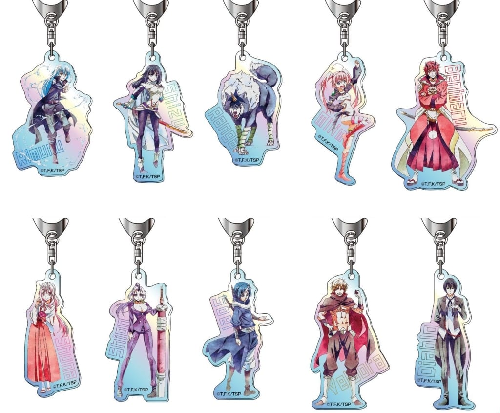 That Time I Got Reincarnated as a Slime Aurora Acrylic Keychain Set