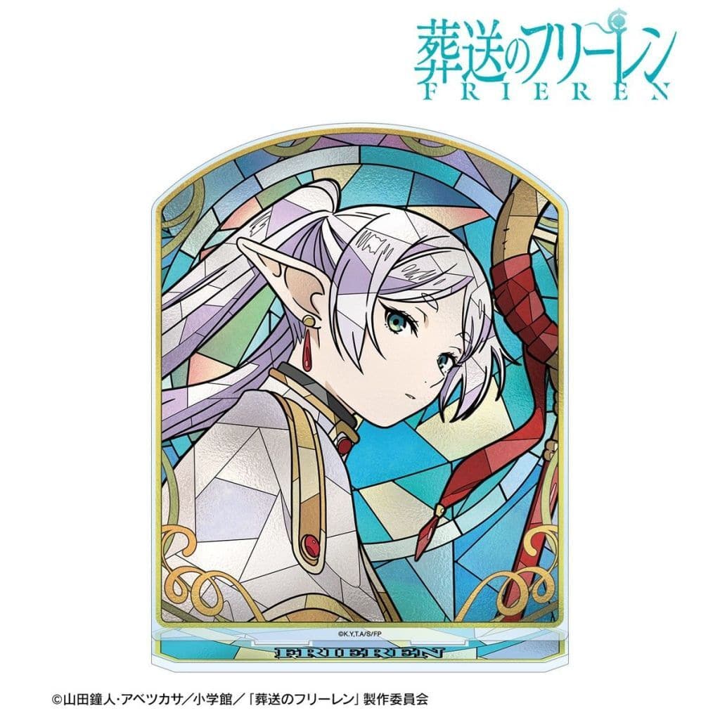 Frieren Aure Glass BIG Acrylic Stand ver.B - Frieren: Beyond Journey's End
