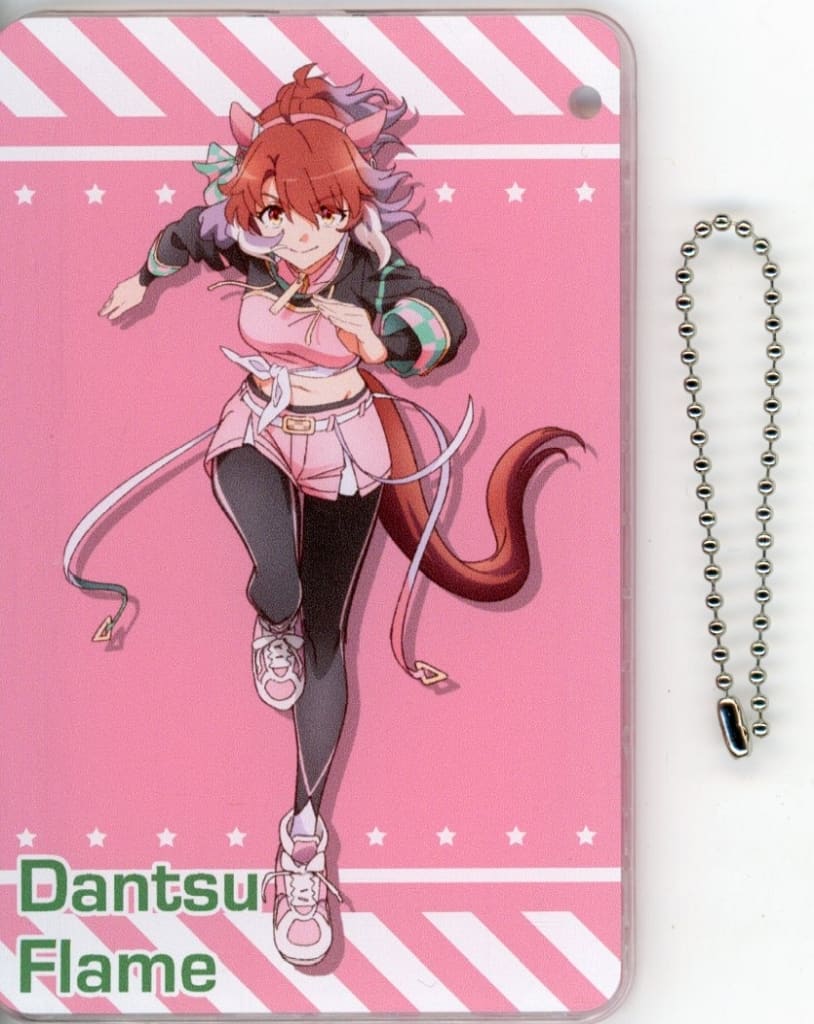 Dantsu Flame Slide Card Case - Umamusume Pretty Derby – Beginning of a New Era (Ball Chain, Approx. 11×7 cm) Culture Entertainment (Pre-owned)