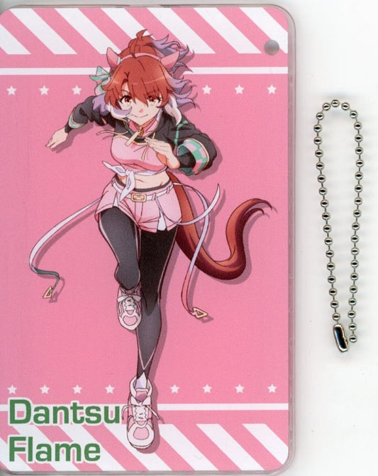 Dantsu Flame Slide Card Case - Umamusume Pretty Derby – Beginning of a New Era (Ball Chain, Approx. 11×7 cm) Culture Entertainment (Pre-owned)