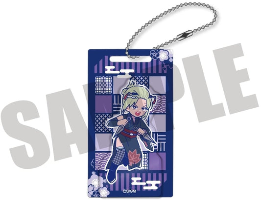 Tsukuyo Acrylic Block Keychain (Acrylic Block Keyholder) - Gintama Movie Yoshiwara Great Fire - Approx. 70 x 40 mm - Pre-owned (MENEGI)