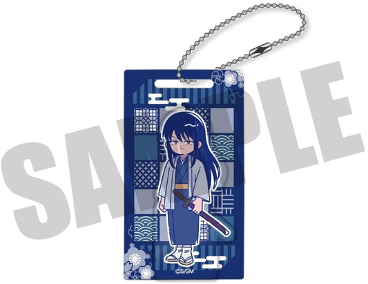 Kotaro Katsura Acrylic Block Keyholder - Gintama (Approx. 70 x 40 mm) MENEGI Pre-owned